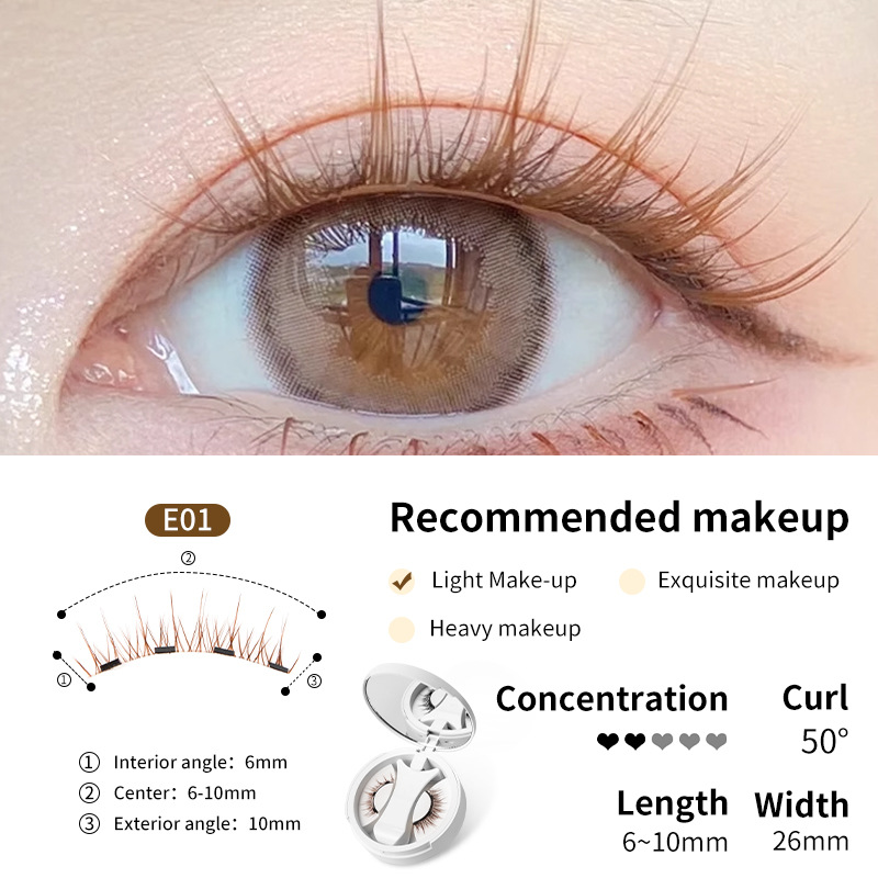 ✨ Reusable Magnetic Eyelash