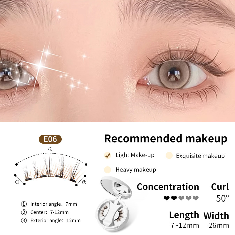 ✨ Reusable Magnetic Eyelash