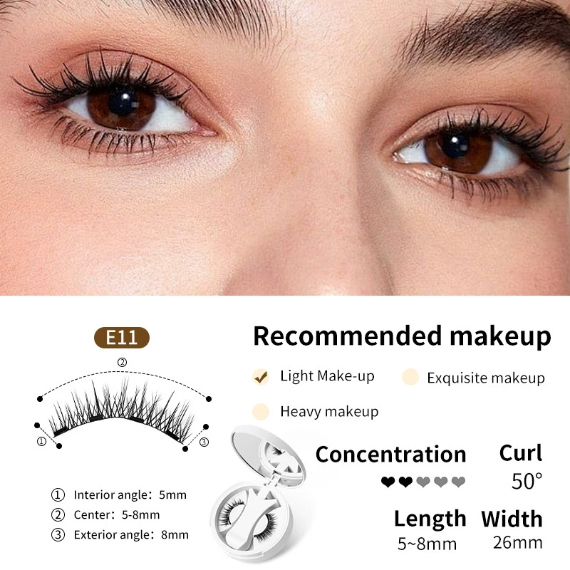 ✨ Reusable Magnetic Eyelash