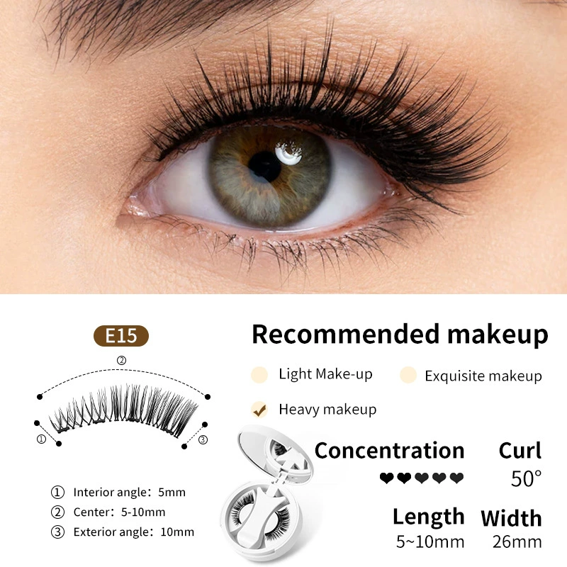 ✨ Reusable Magnetic Eyelash