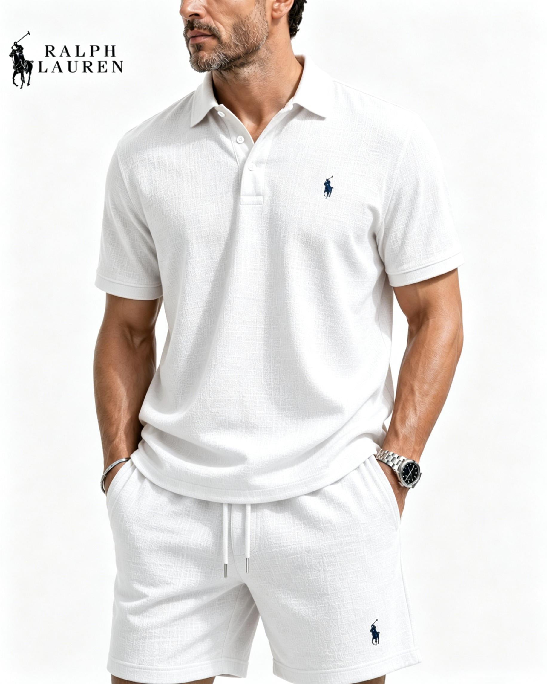 Men's Premium Comfort Polo 2-Piece Set