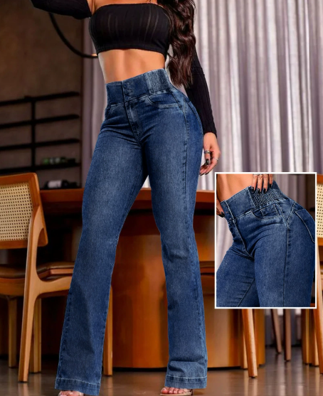 Retro High-Rise Flare Jeans🔥