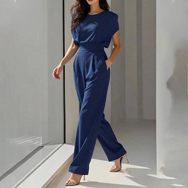 Aria Belted Jumpsuit