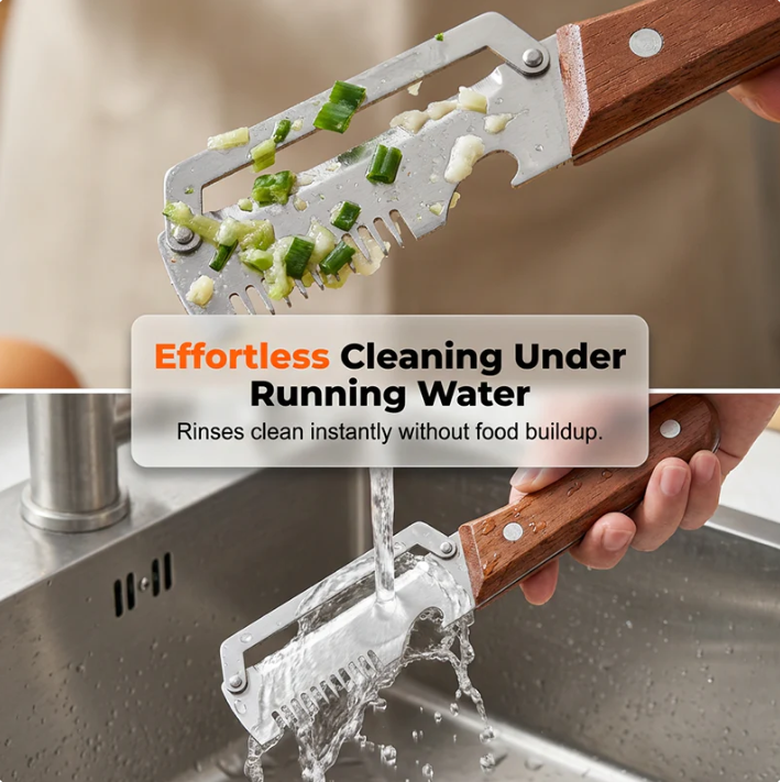 🎁3-in-1 Scallion Shredder & Peeler Kitchen Tool