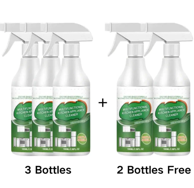 🍋🎖️ Kitchen Enzyme Cleaner – Powerful Degreasing, Long-Lasting Freshness