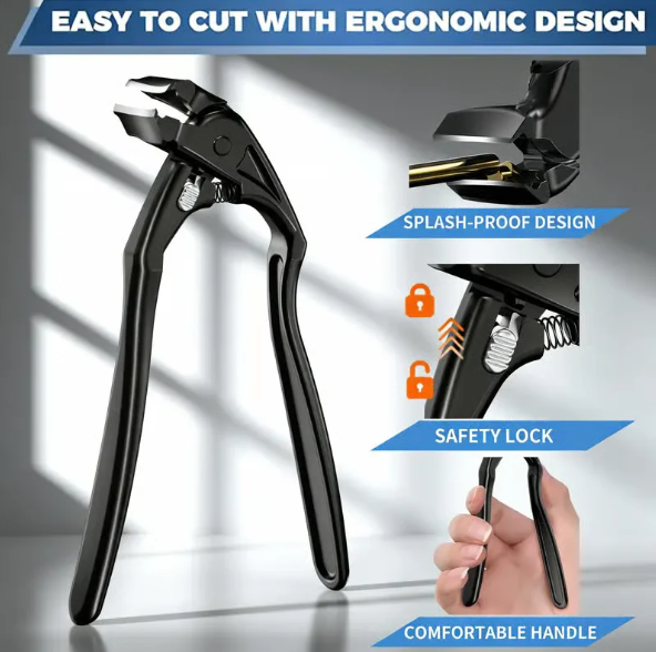 🥳2026 HOT SALE💅Stainless Steel Nail Clipper with Curved Precision Blades – Effortless for Thick Nails & Seniors! ✂️✨