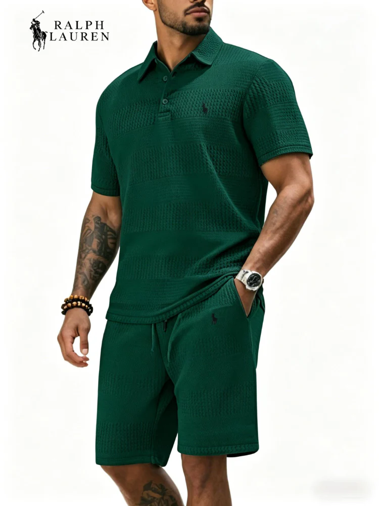 High-quality and comfortable polo shirt set