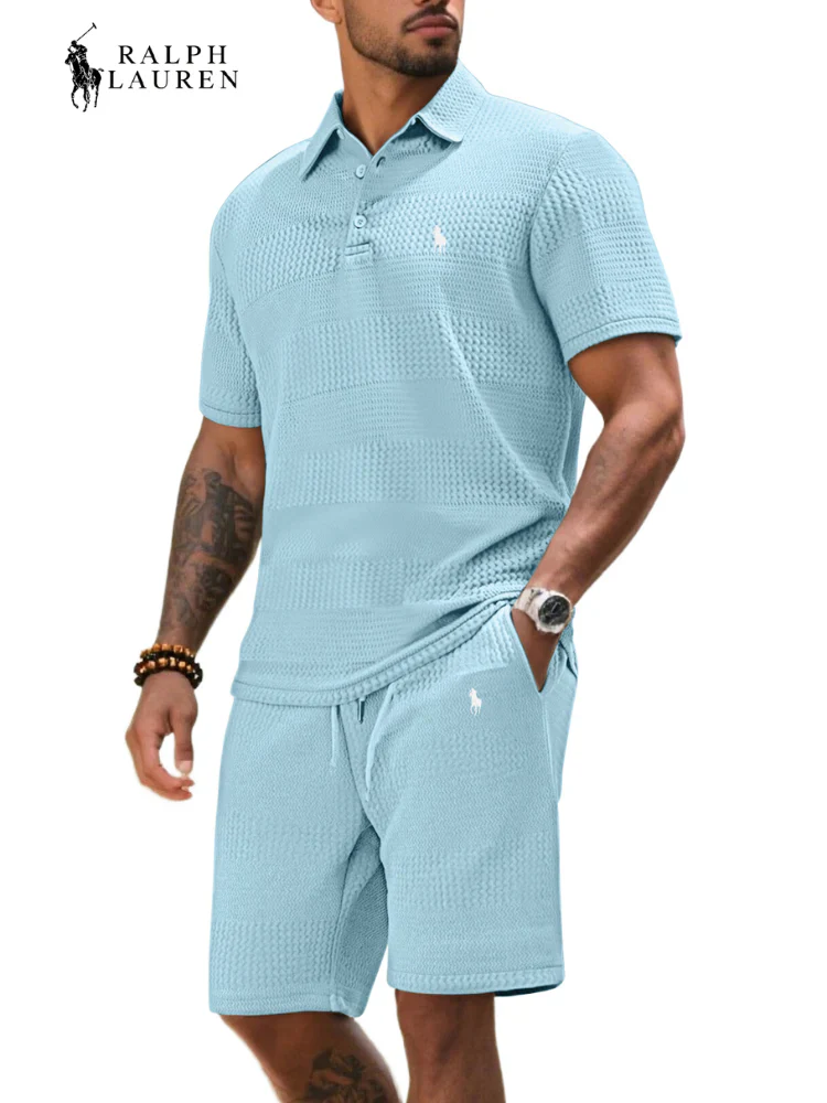High-quality and comfortable polo shirt set