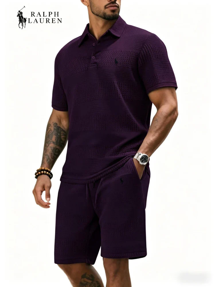 High-quality and comfortable polo shirt set