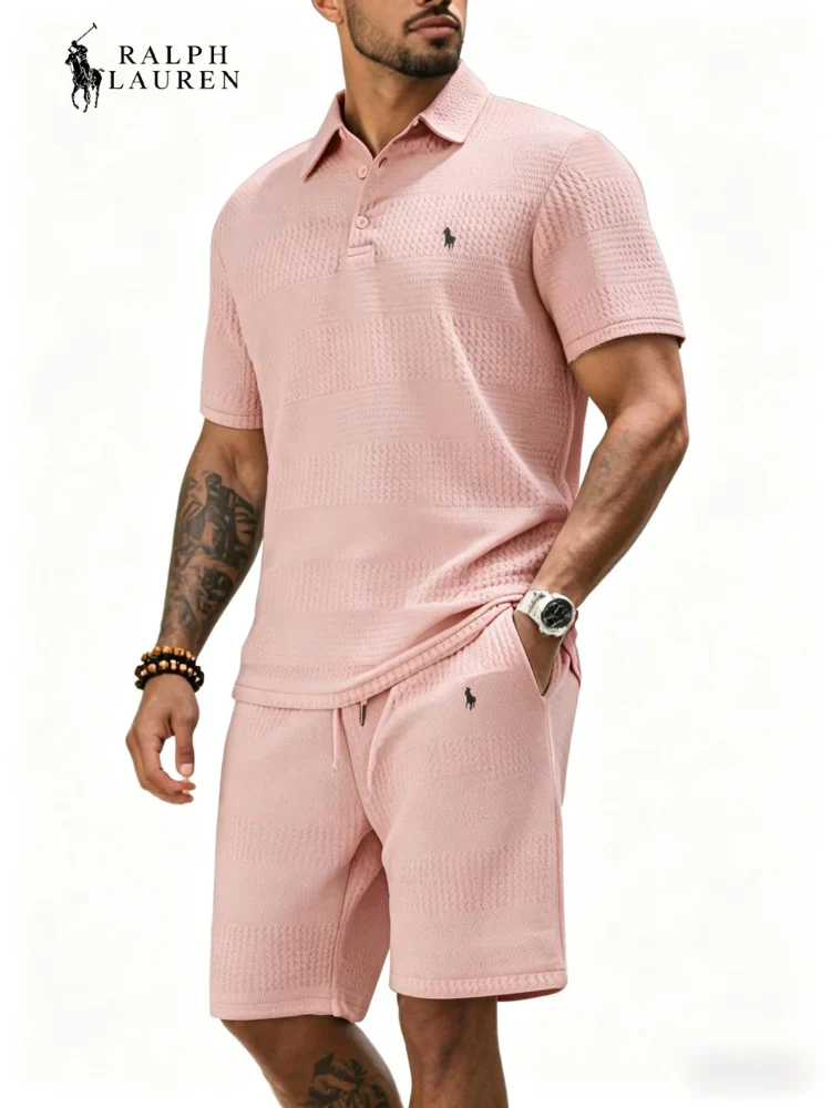 High-quality and comfortable polo shirt set