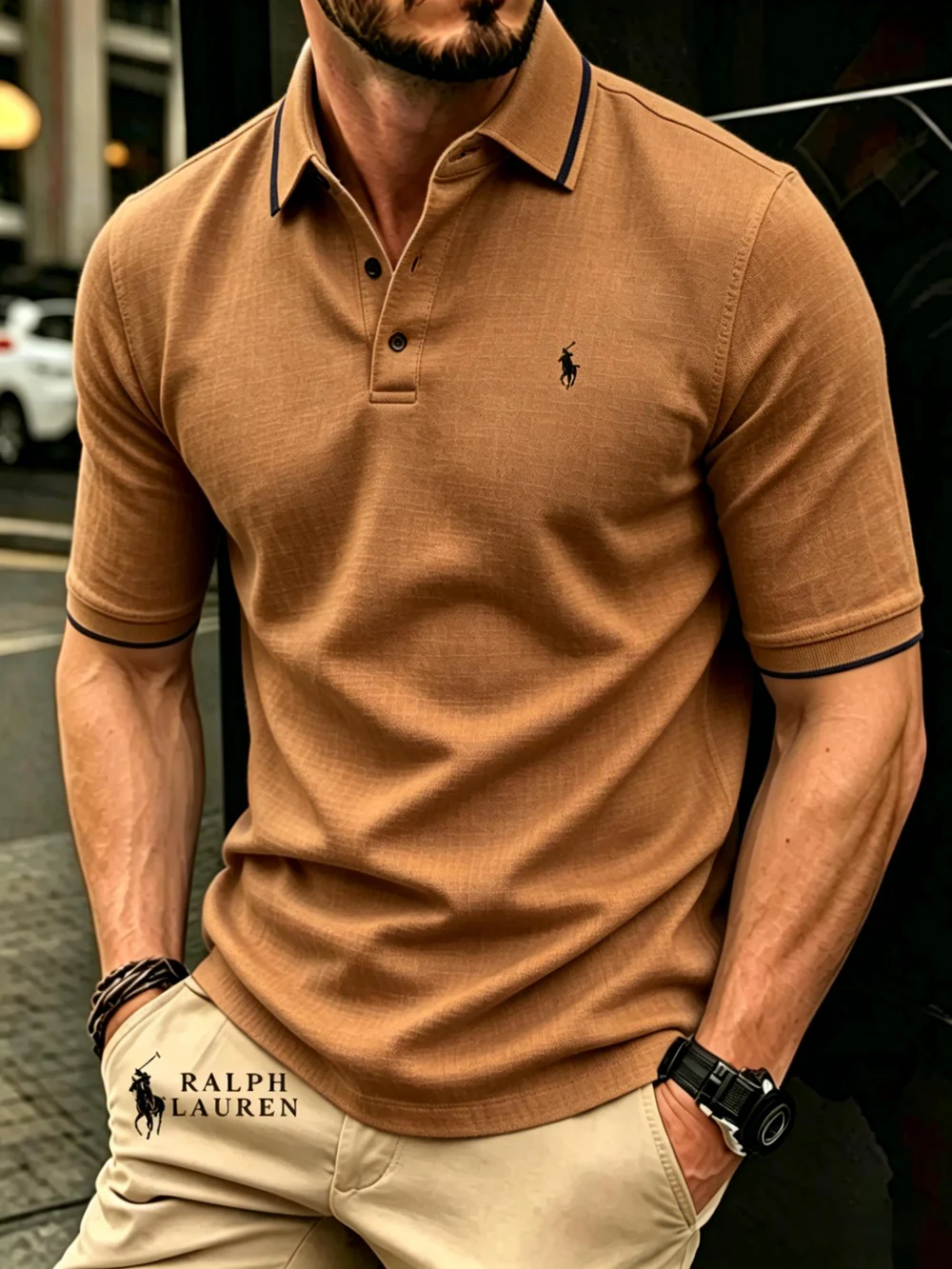 Premium Linen Polo Shirt