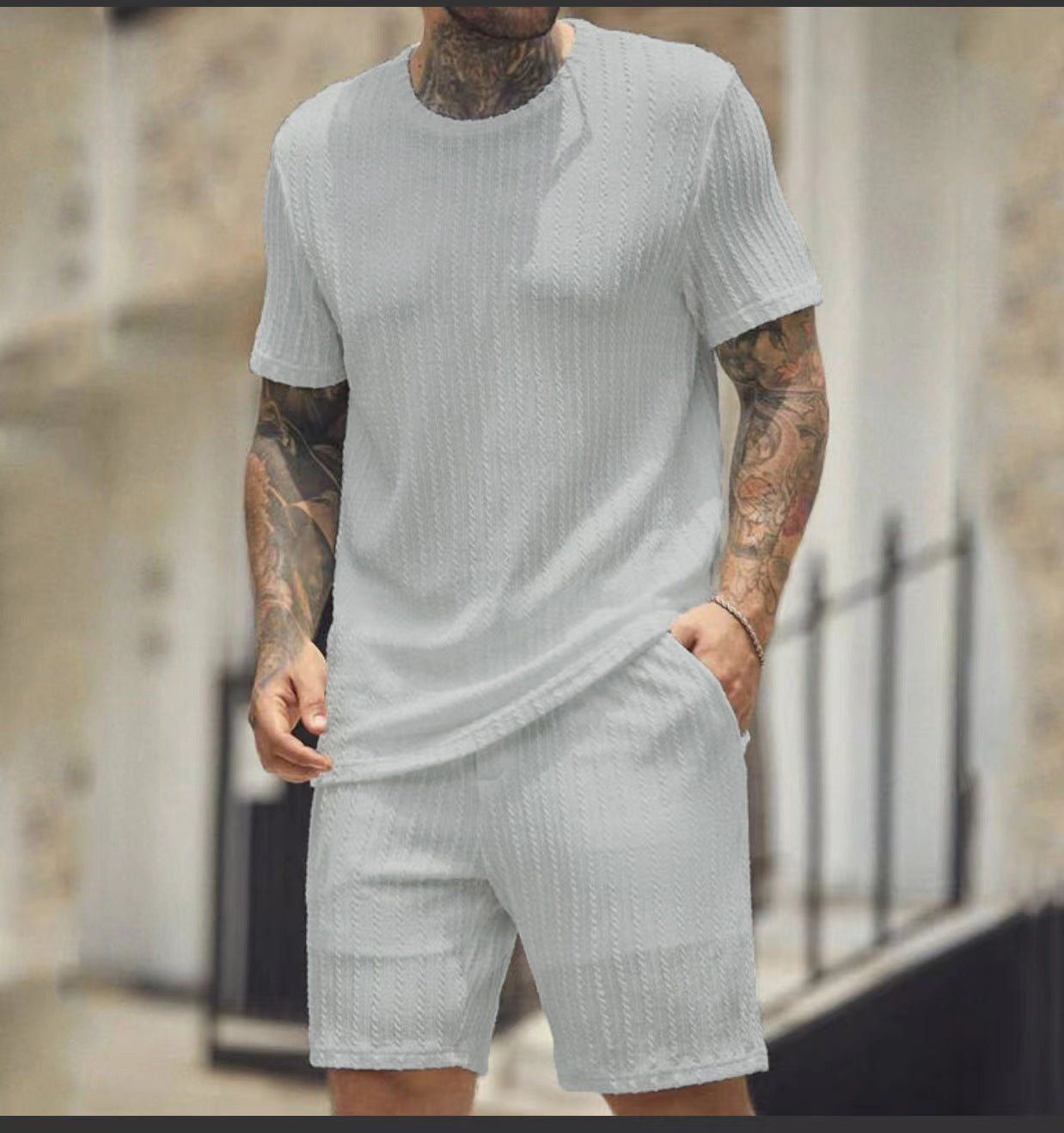 🔥Men's Summer Oversized 2-Piece Casual Set