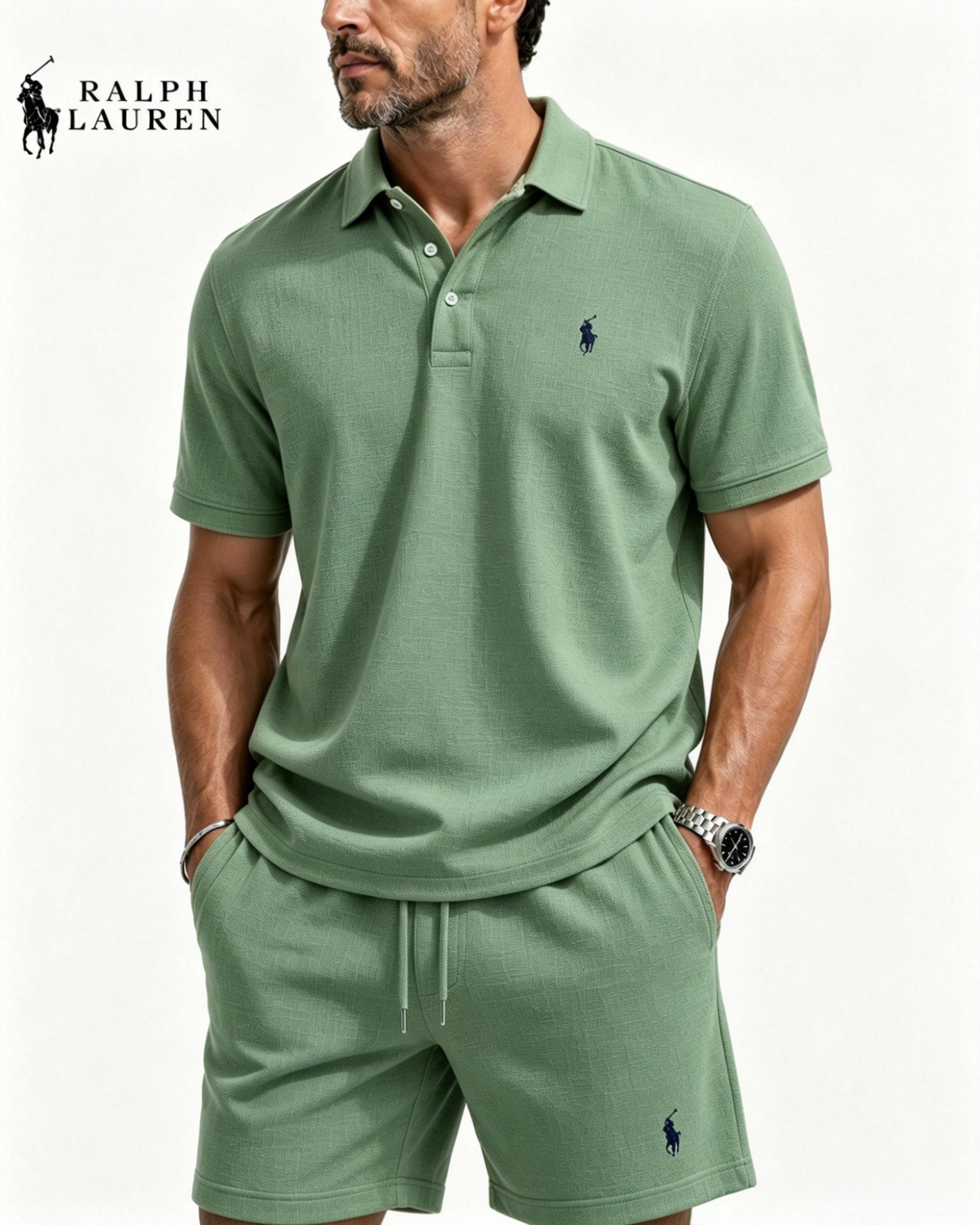 Men's Premium Comfort Polo 2-Piece Set