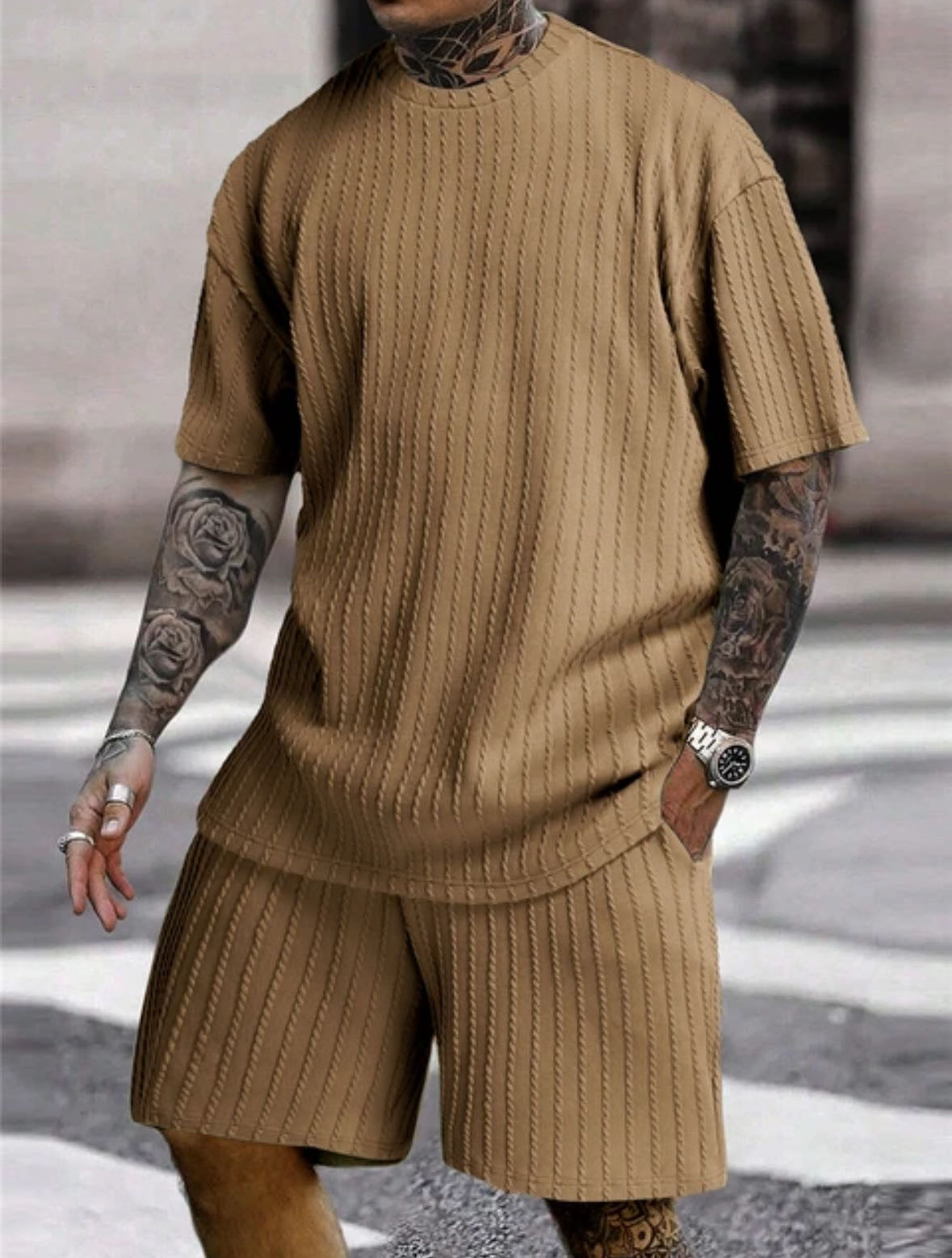 🔥Men's Summer Oversized 2-Piece Casual Set