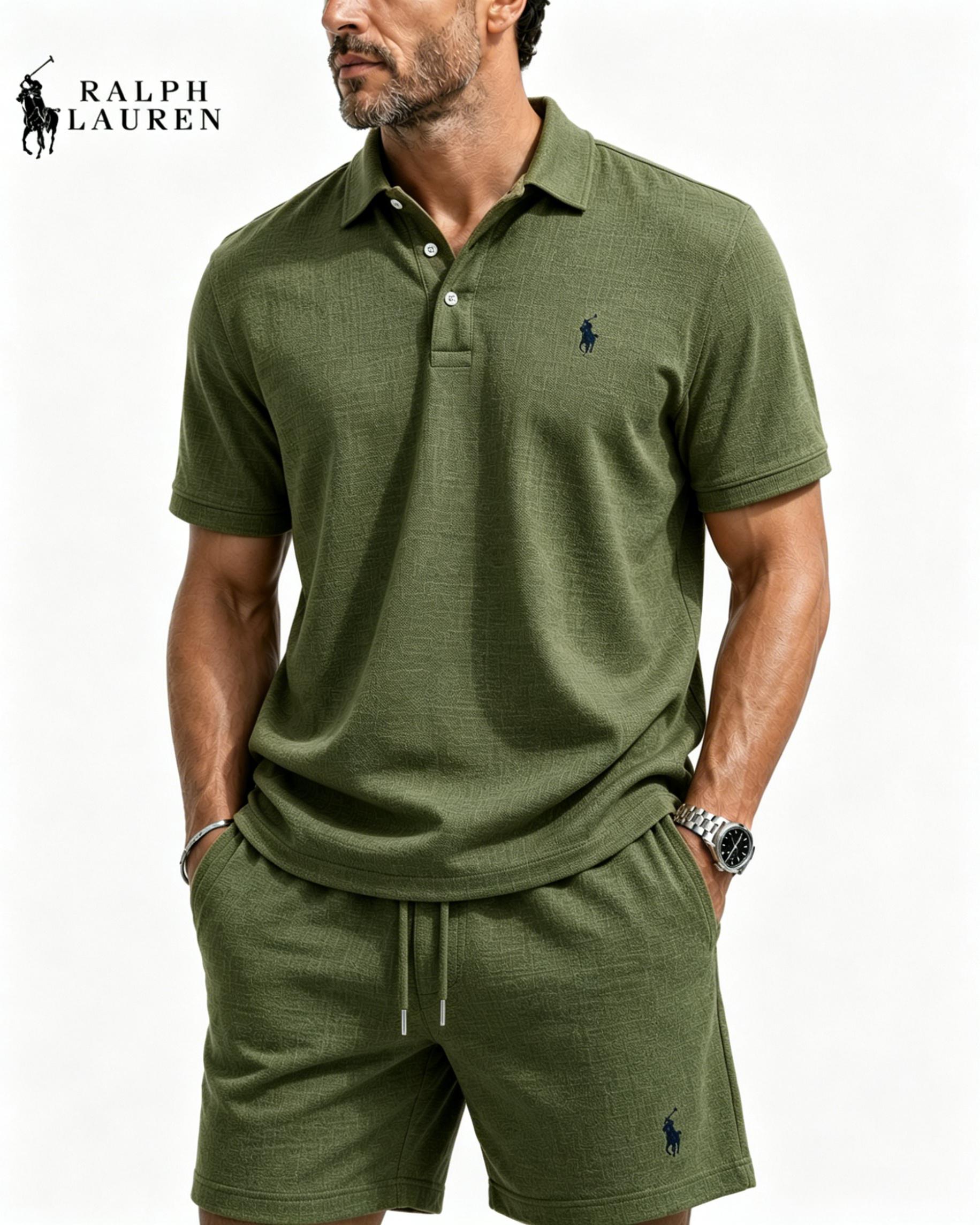 Men's Premium Comfort Polo 2-Piece Set