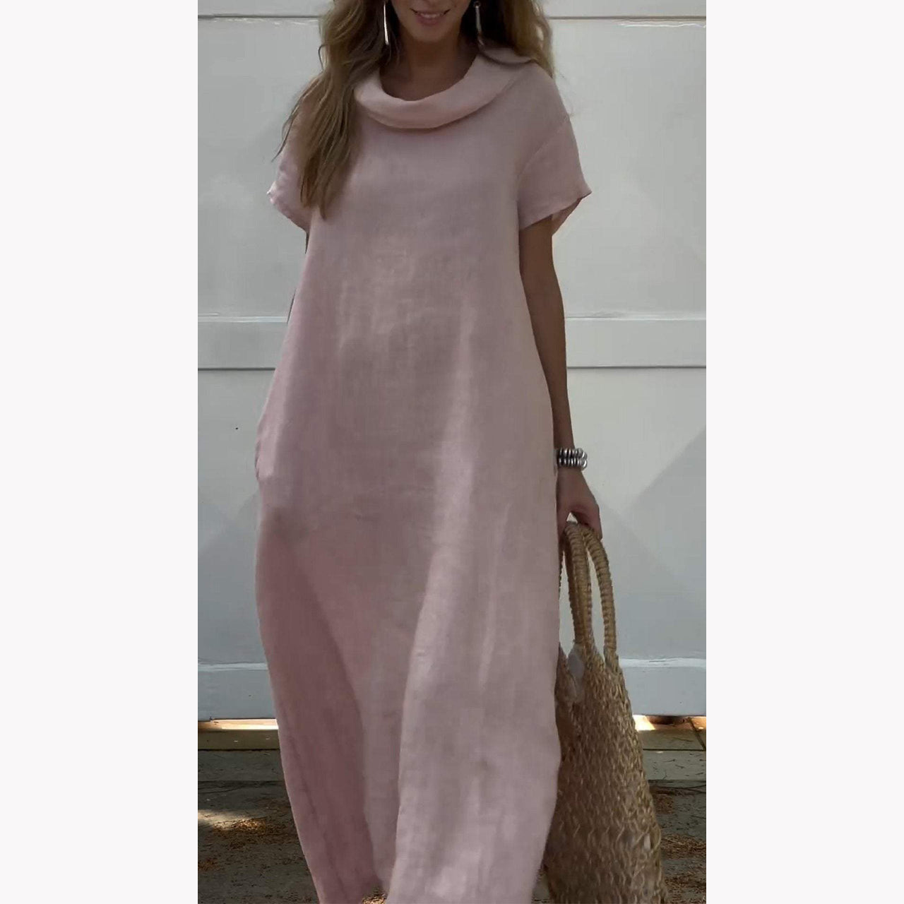 minimalist linen dress✨