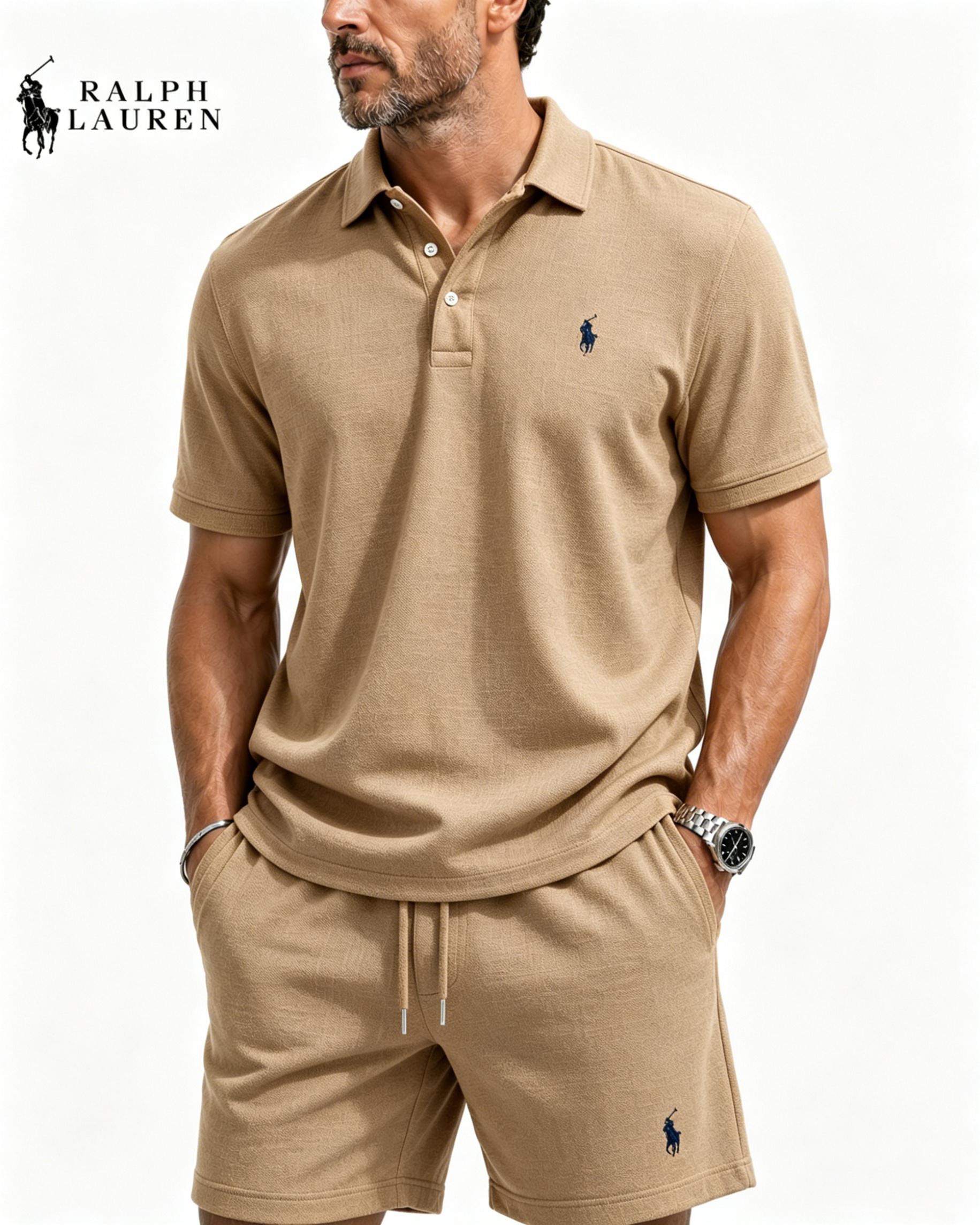 Men's Premium Comfort Polo 2-Piece Set