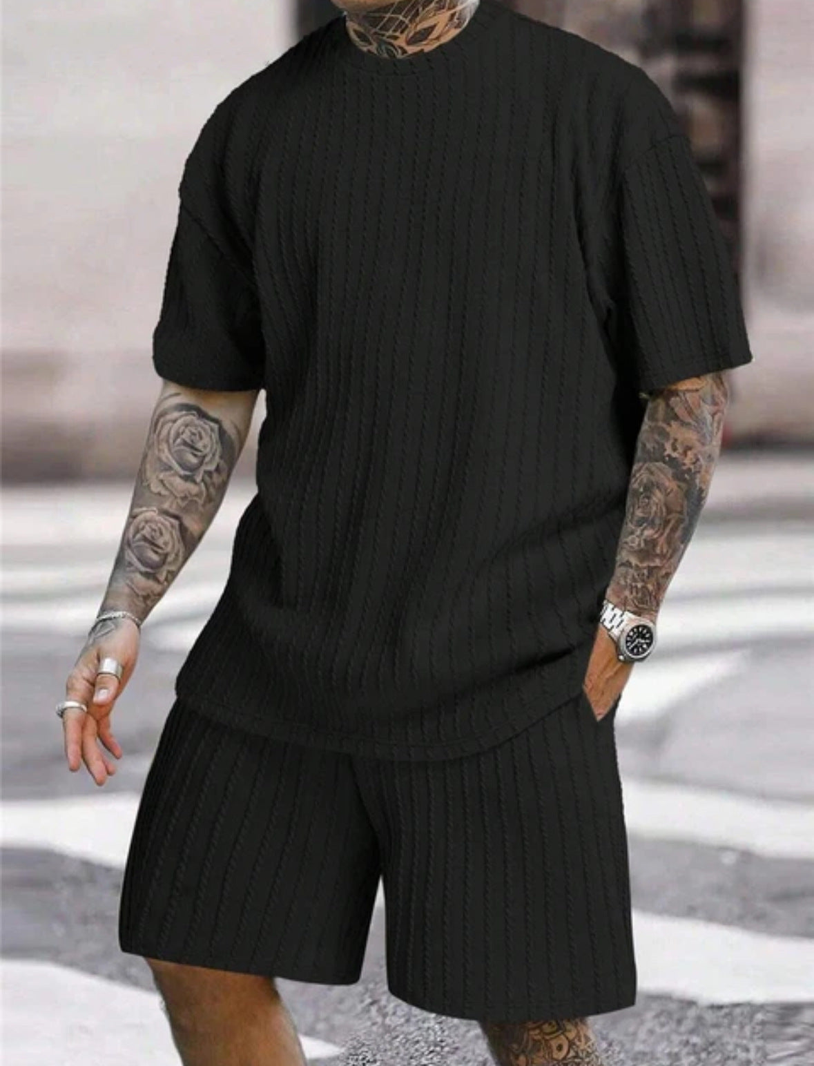 🔥Men's Summer Oversized 2-Piece Casual Set