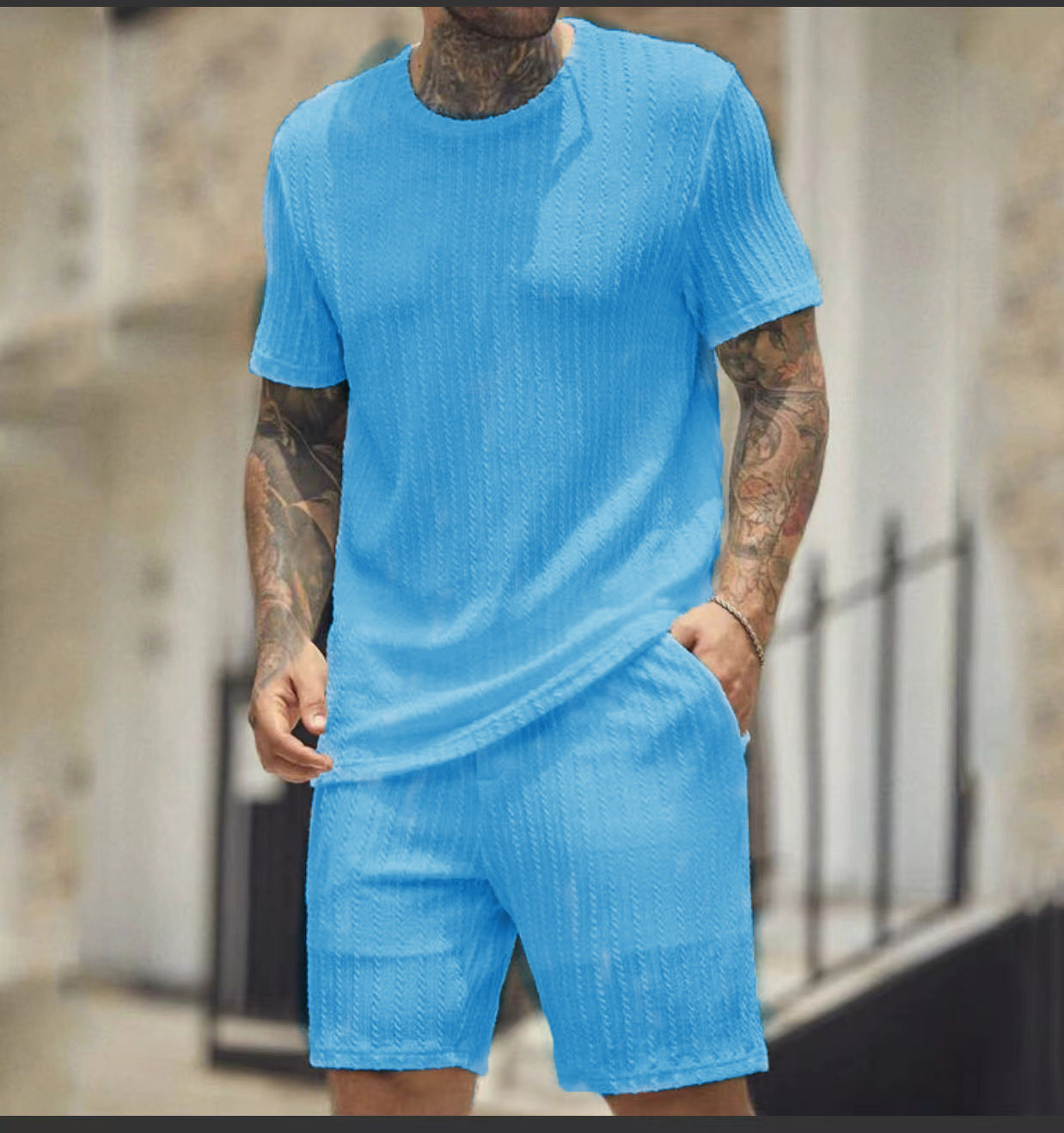 🔥Men's Summer Oversized 2-Piece Casual Set