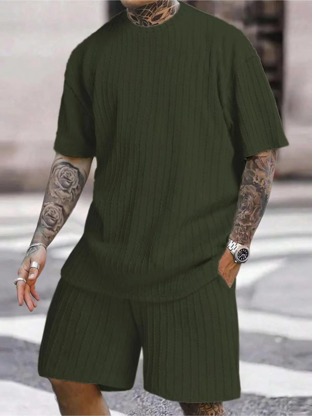 🔥Men's Summer Oversized 2-Piece Casual Set