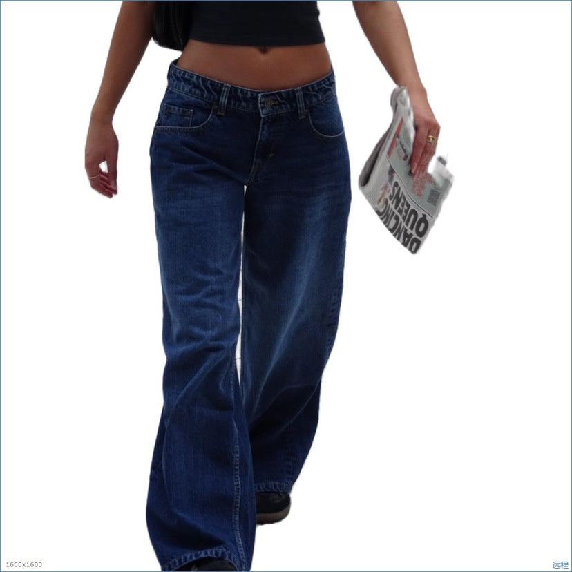 Waisted Wide Leg Jeans👖