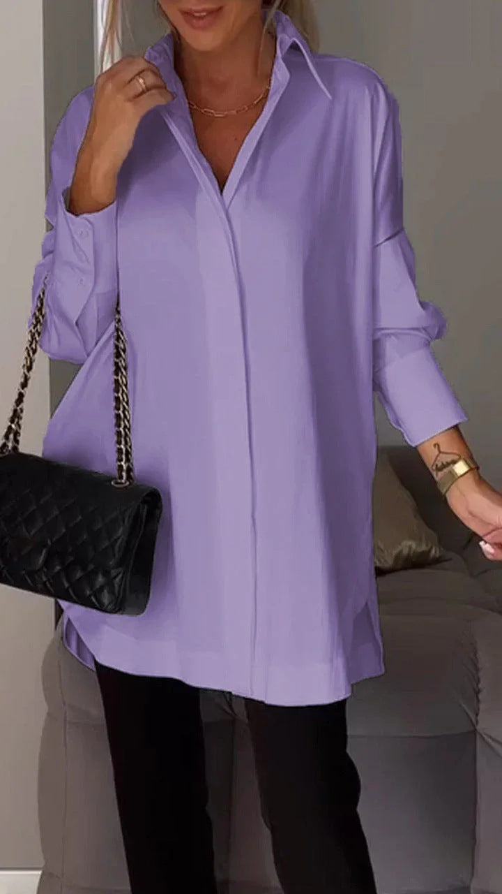 💃Everyday Oversized Shirt Dress