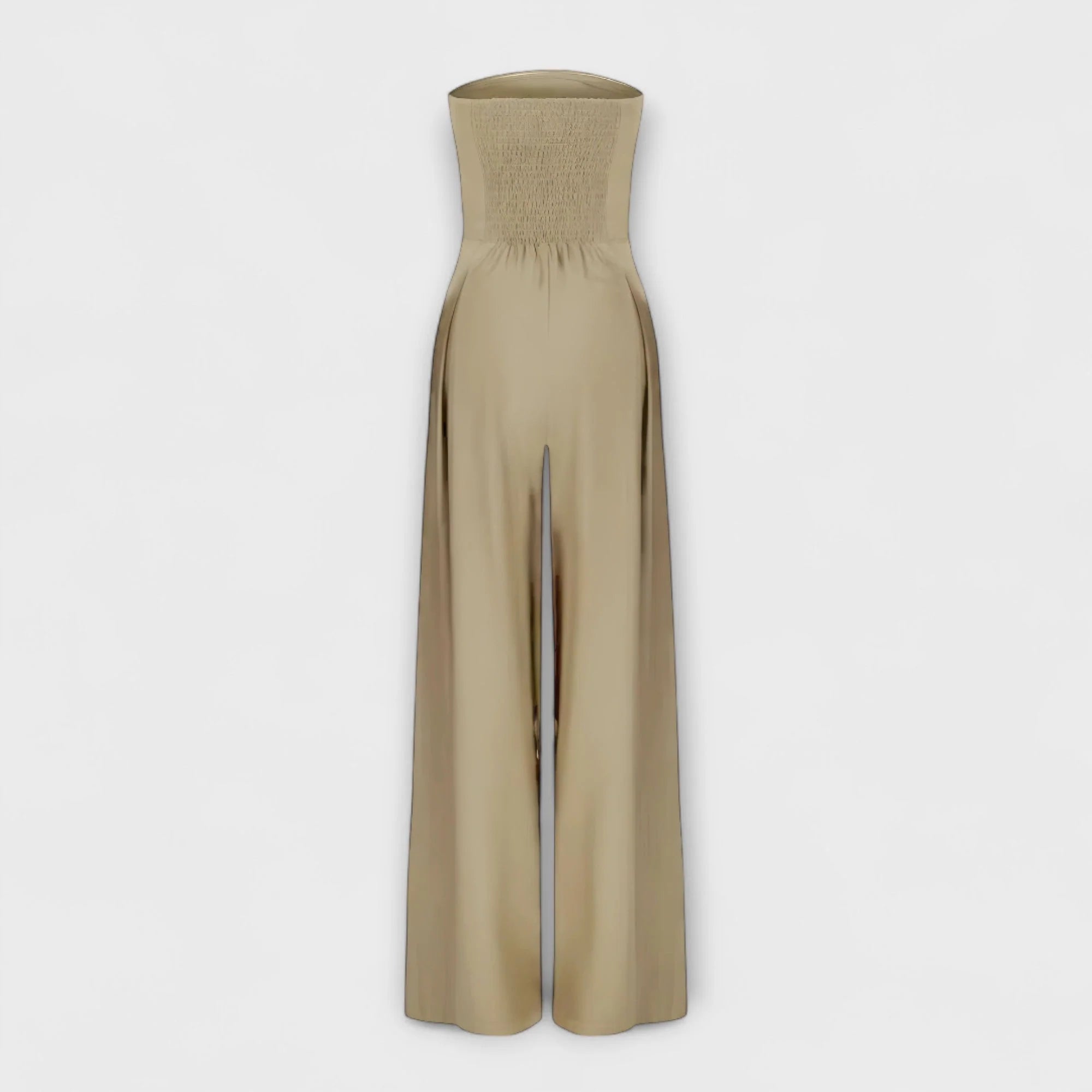 Strapless Wide-Leg Jumpsuit | Flattering & Wrinkle-Free for All Occasions