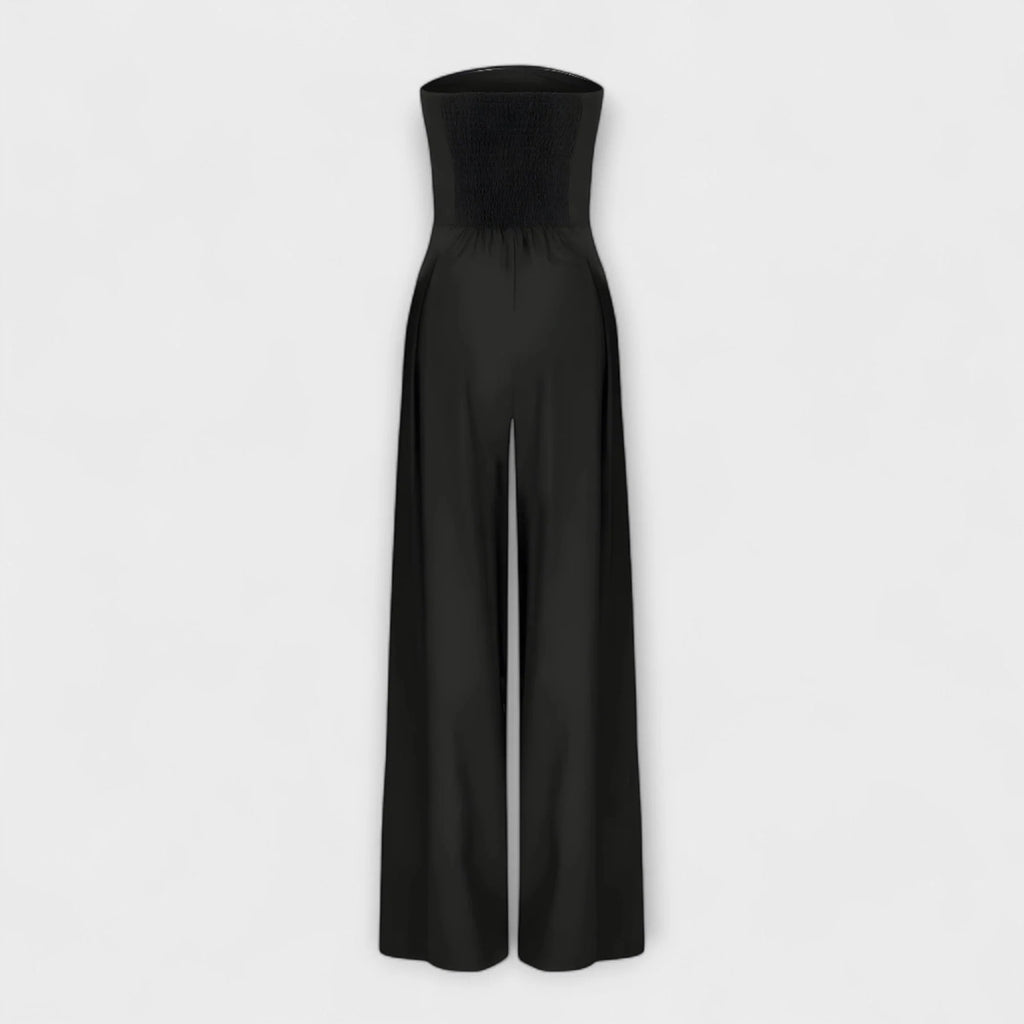 Strapless Wide-Leg Jumpsuit | Flattering & Wrinkle-Free for All Occasions