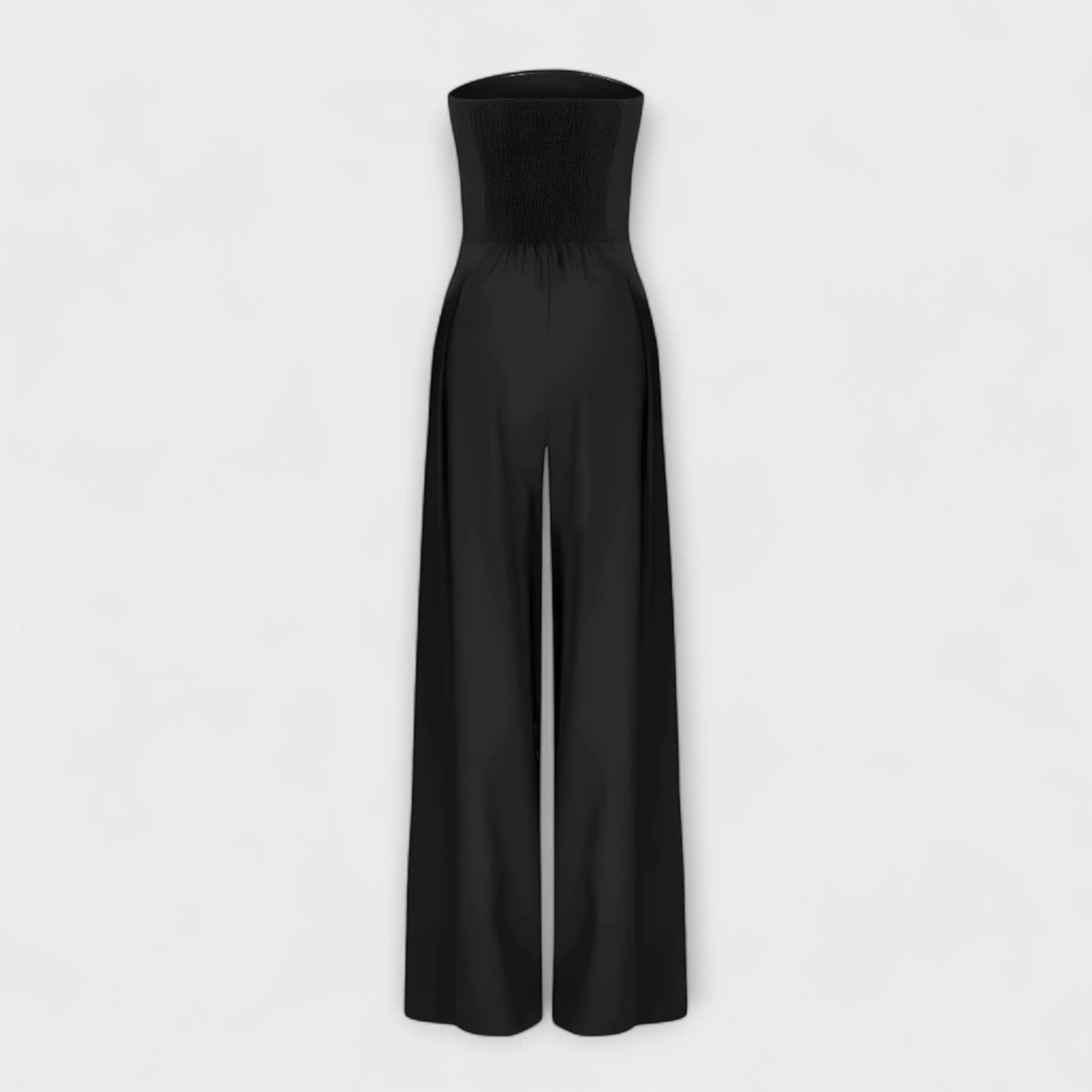 Strapless Wide-Leg Jumpsuit | Flattering & Wrinkle-Free for All Occasions