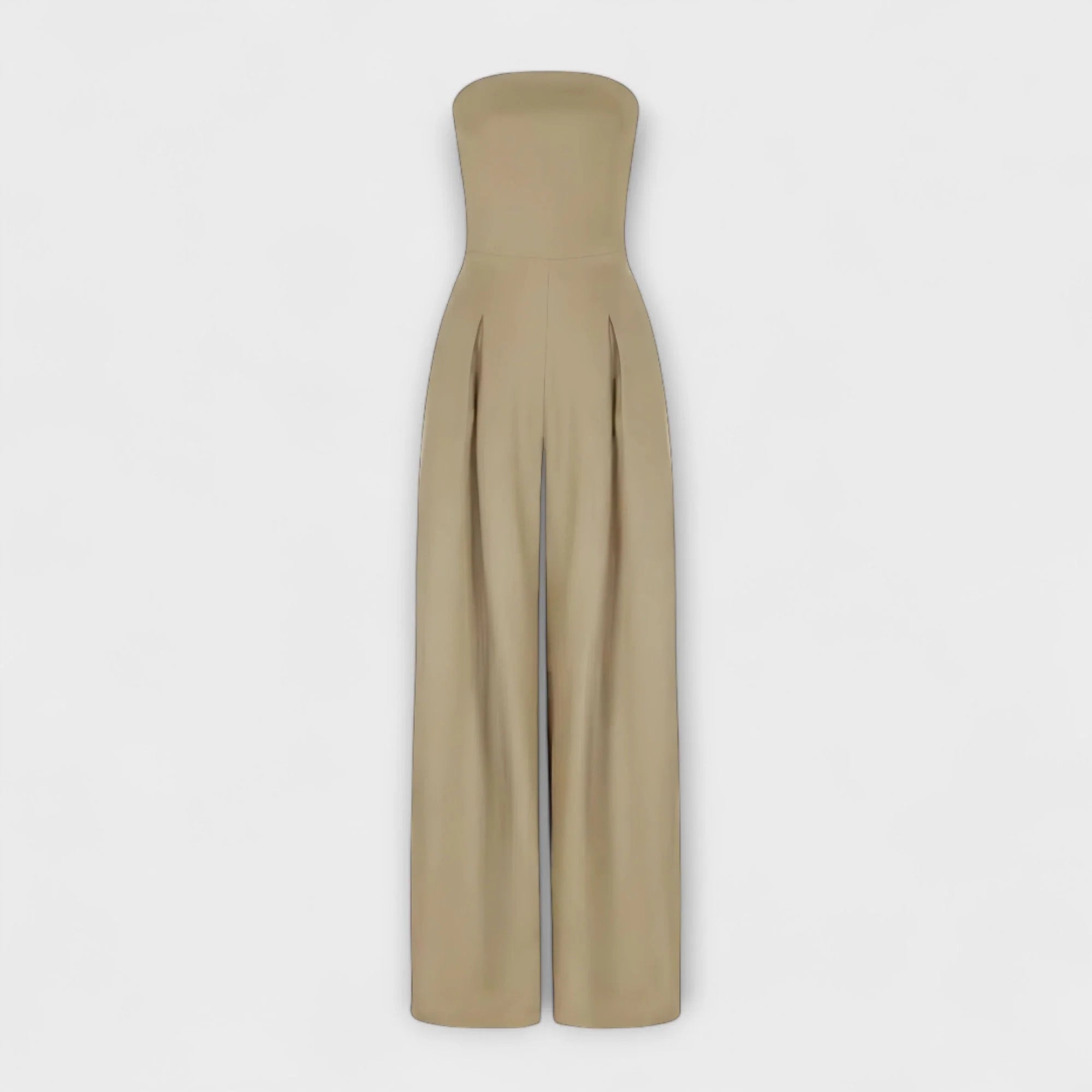 Strapless Wide-Leg Jumpsuit | Flattering & Wrinkle-Free for All Occasions