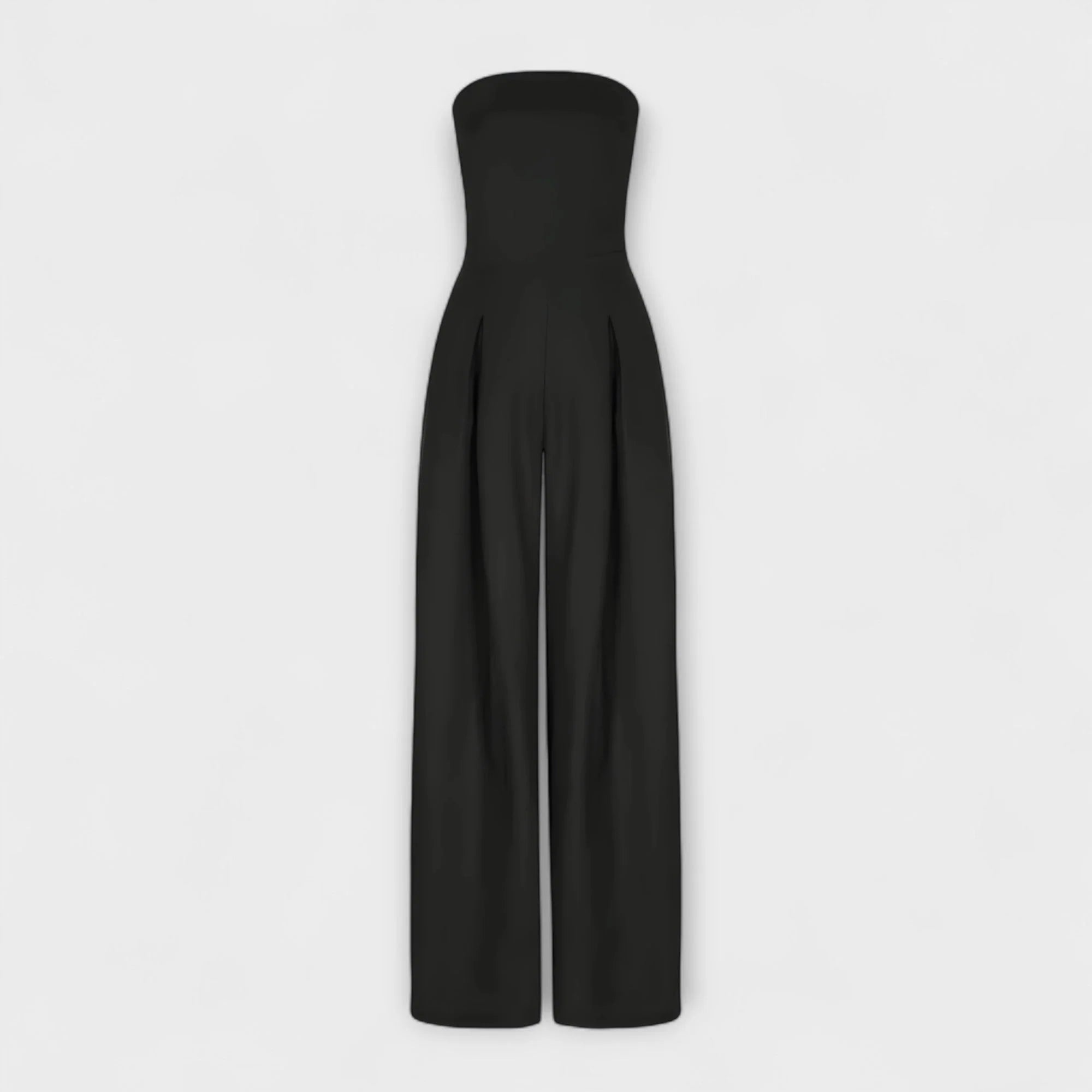 Strapless Wide-Leg Jumpsuit | Flattering & Wrinkle-Free for All Occasions
