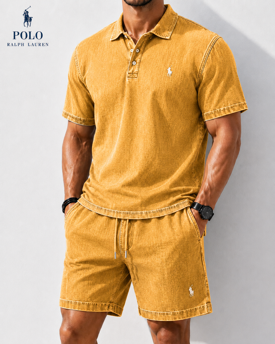 Men’s  Denim Two-Piece Outfit