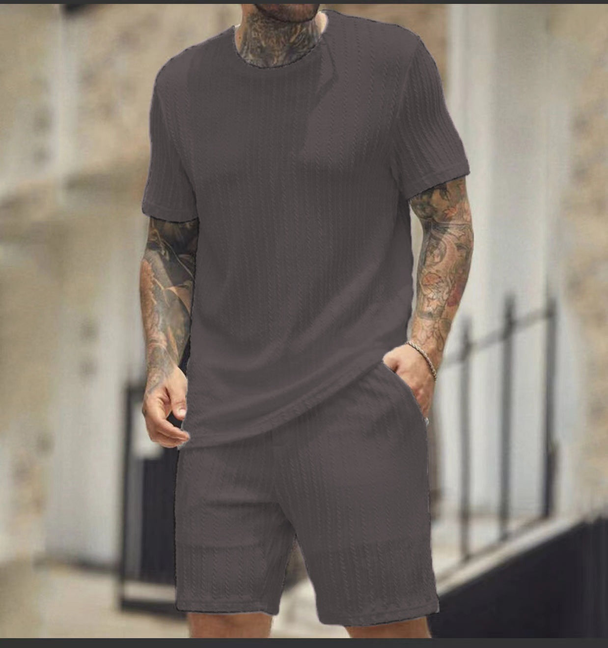 🔥Men's Summer Oversized 2-Piece Casual Set
