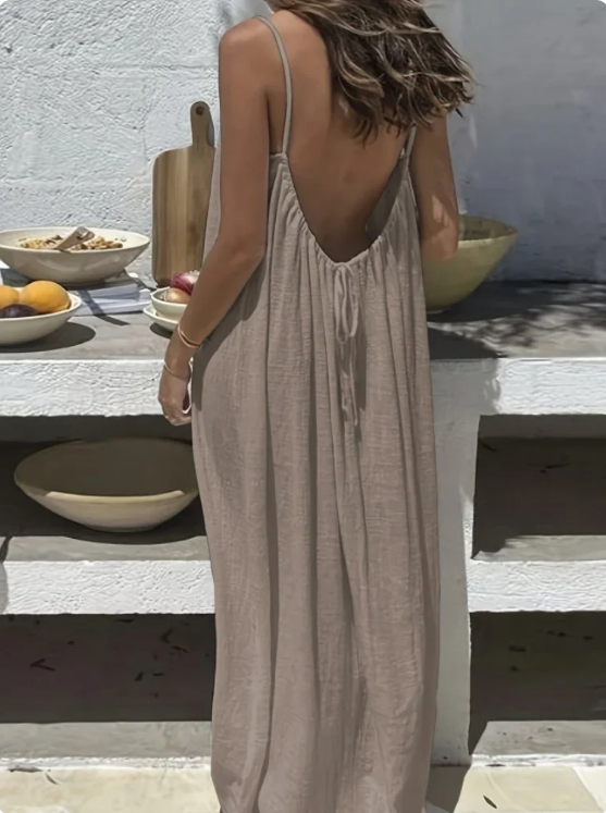 Backless Cami Dress Classic