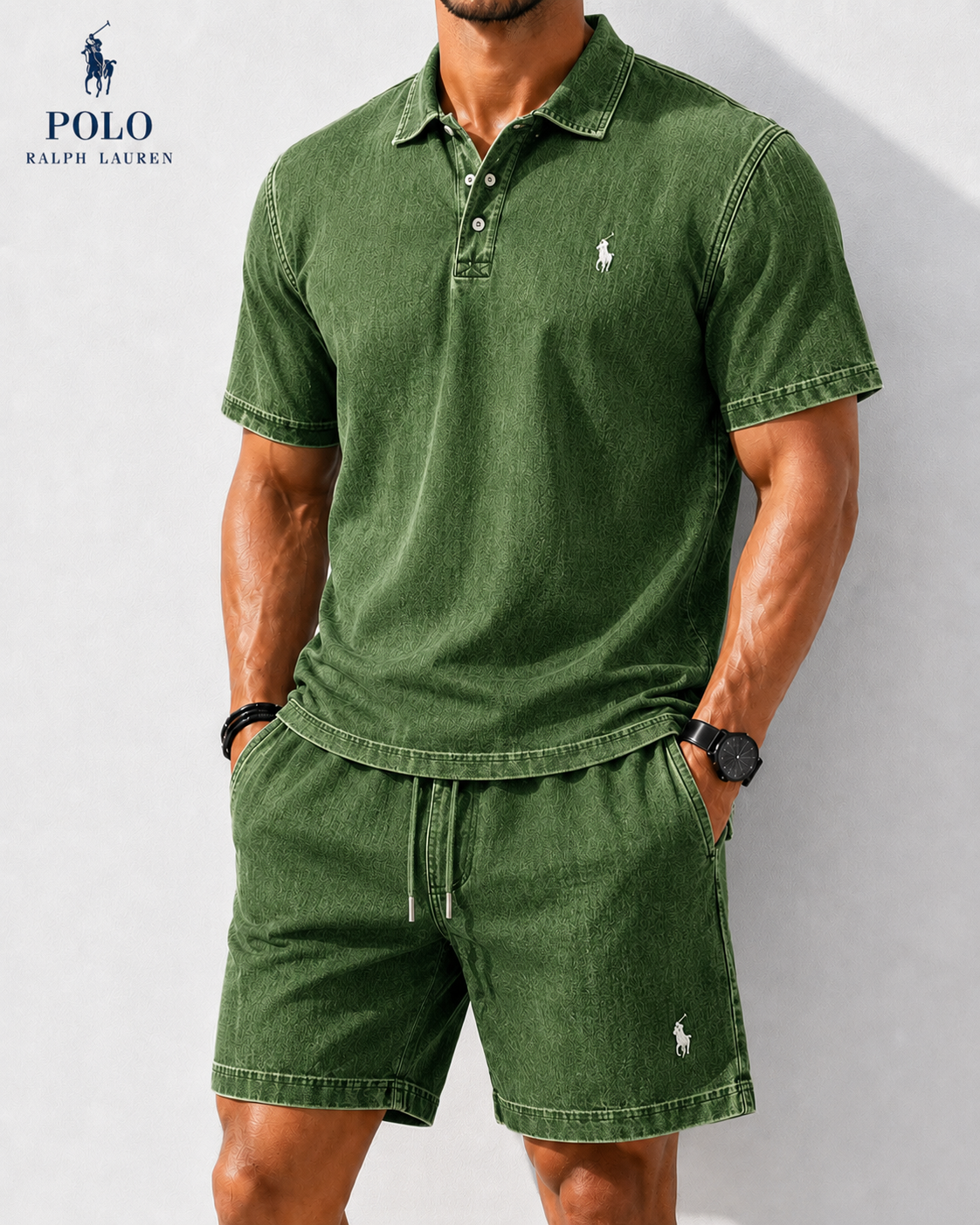 Men’s  Denim Two-Piece Outfit
