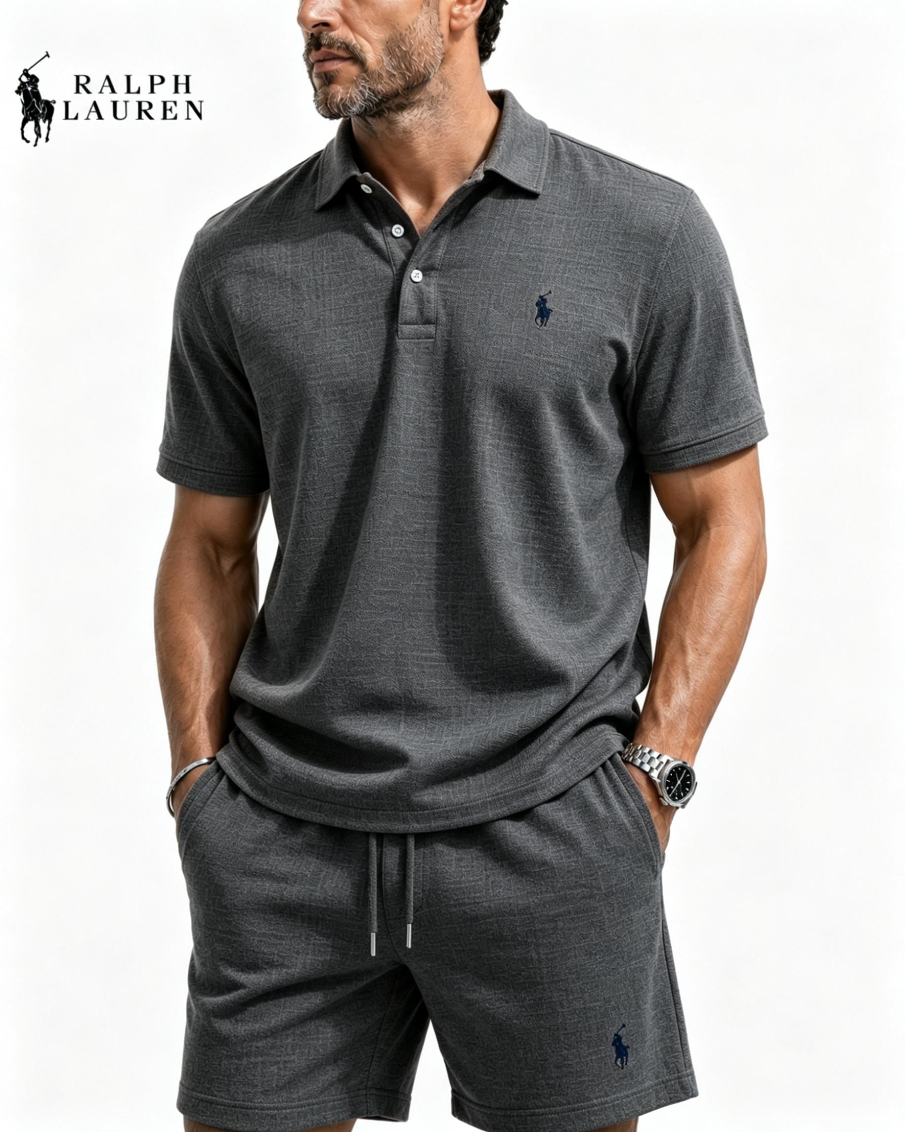 Men's Premium Comfort Polo 2-Piece Set