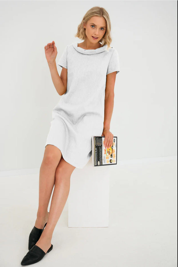 minimalist linen dress✨