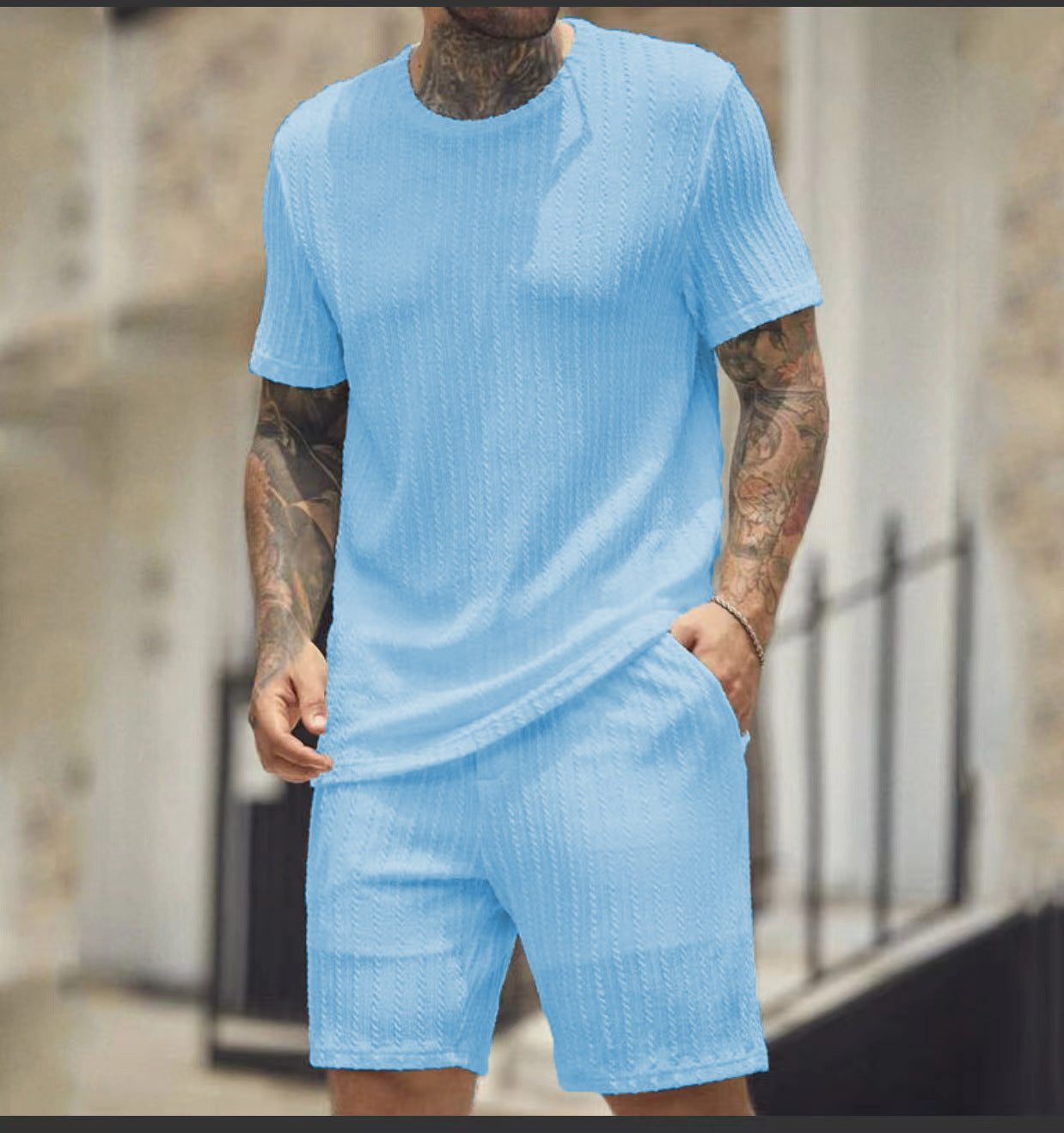 🔥Men's Summer Oversized 2-Piece Casual Set