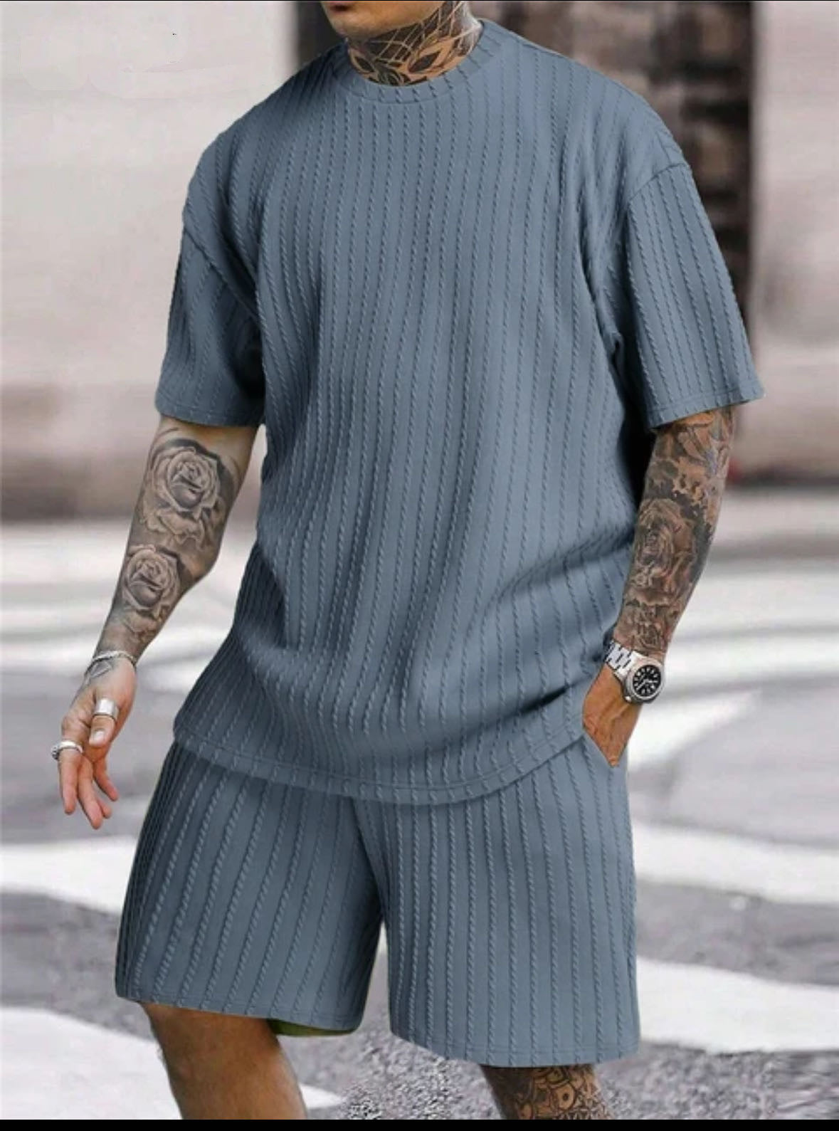 🔥Men's Summer Oversized 2-Piece Casual Set