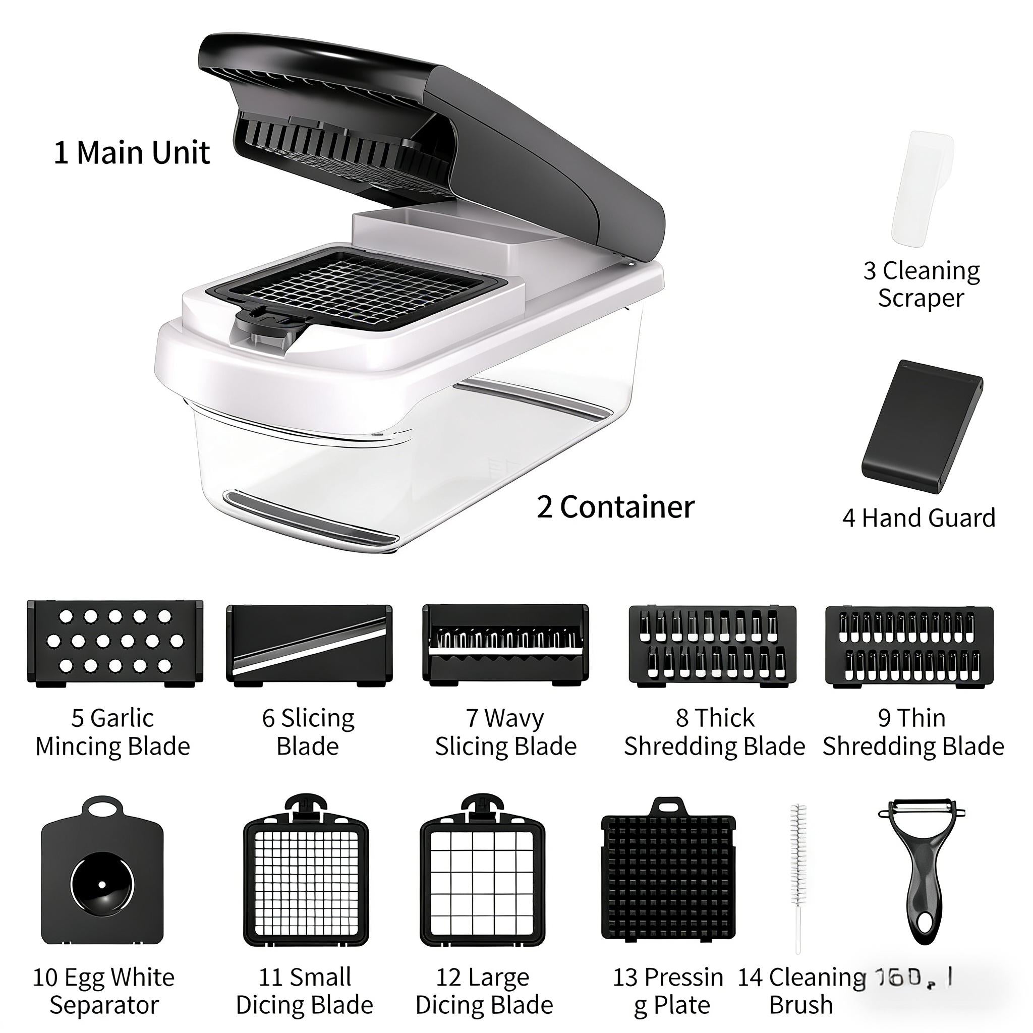 QuickSlice Pro Veggie Chopper Kitchen Tool