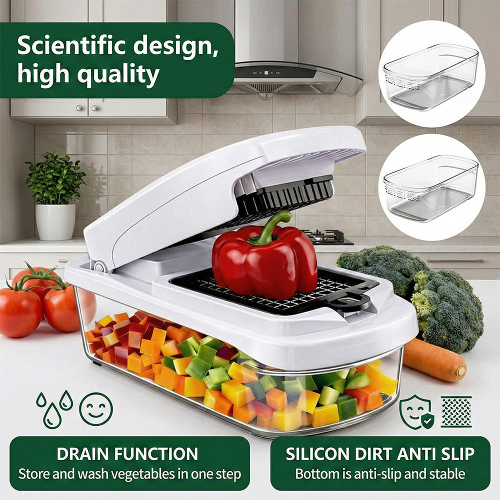 QuickSlice Pro Veggie Chopper Kitchen Tool