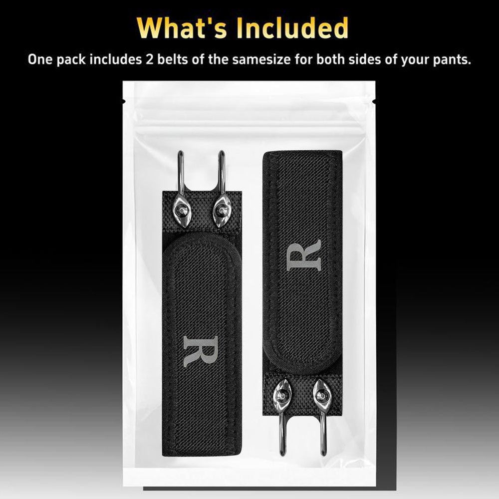 ⏰ LAST DAY SALE! Metal Hook Tactical Elastic Belt No Buckle Invisible Design | Soft Adjustable Side Tactical Belt