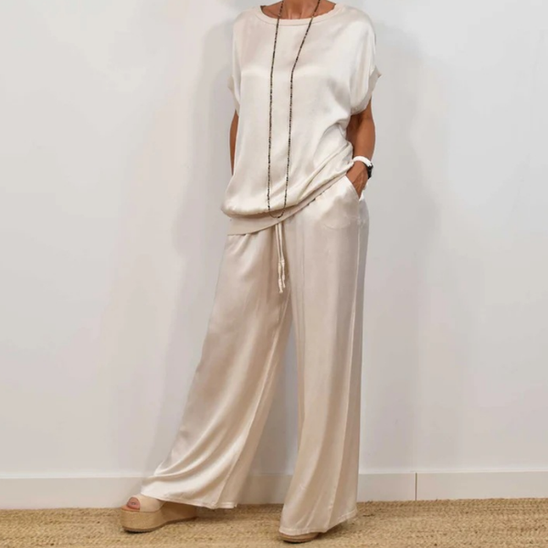 Everyday Relaxed Solid Color Suit