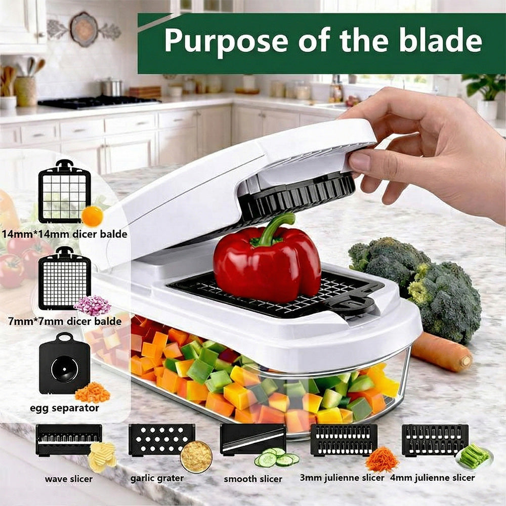 QuickSlice Pro Veggie Chopper Kitchen Tool