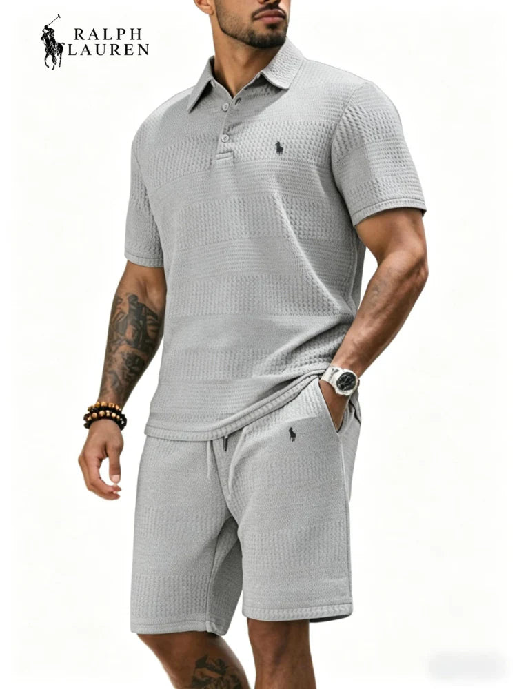 High-quality and comfortable polo shirt set