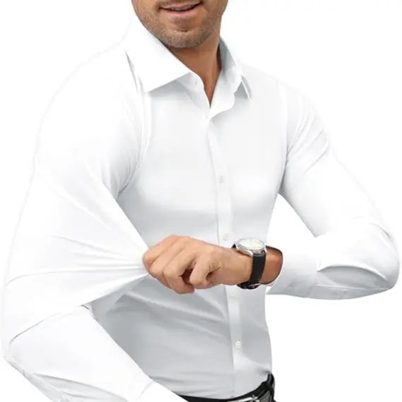 Men’s Stretch Slim Fit Wrinkle-Free Dress Shirt✨