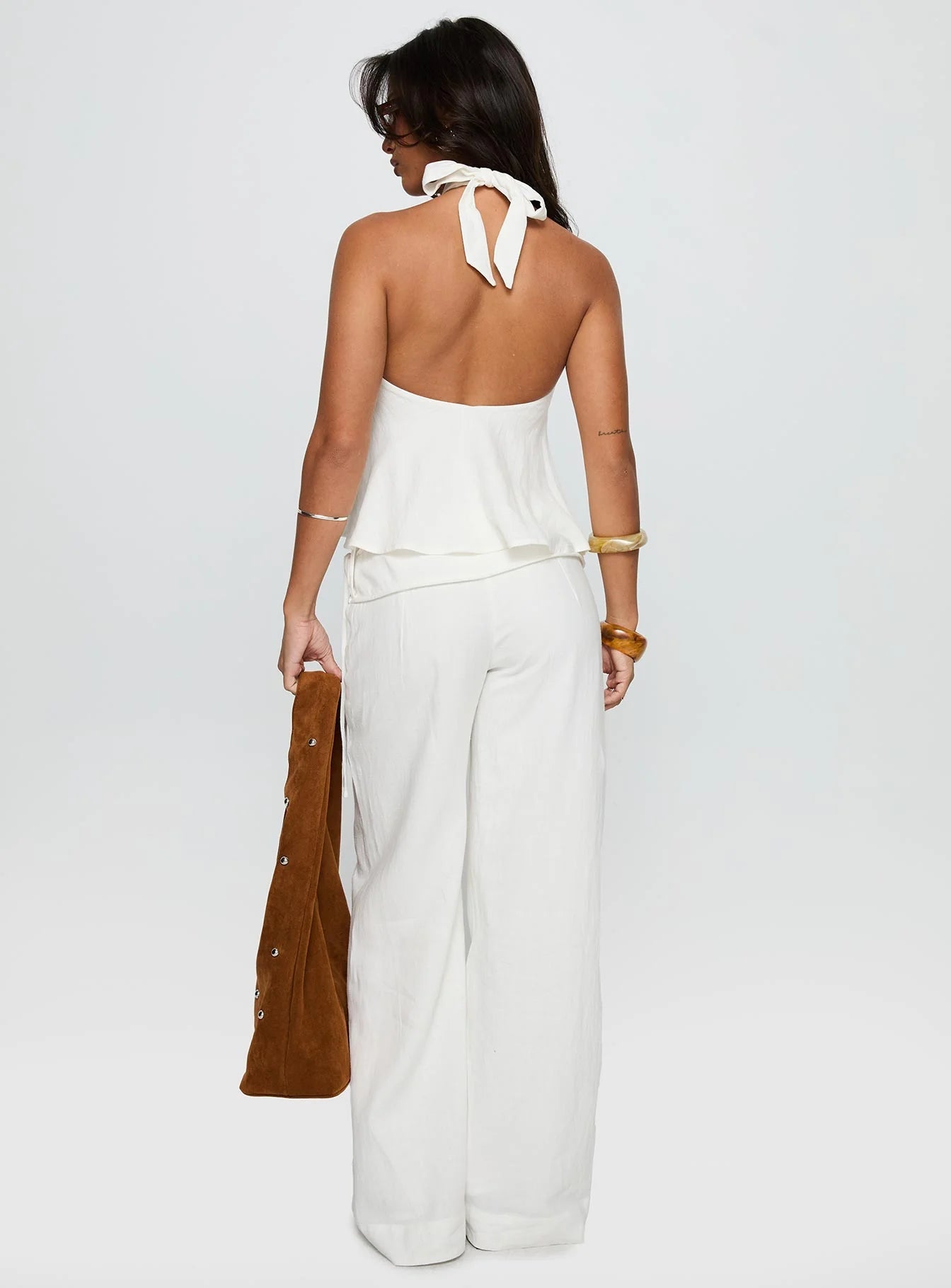 🔥Women's Tie Waist Linen Pants