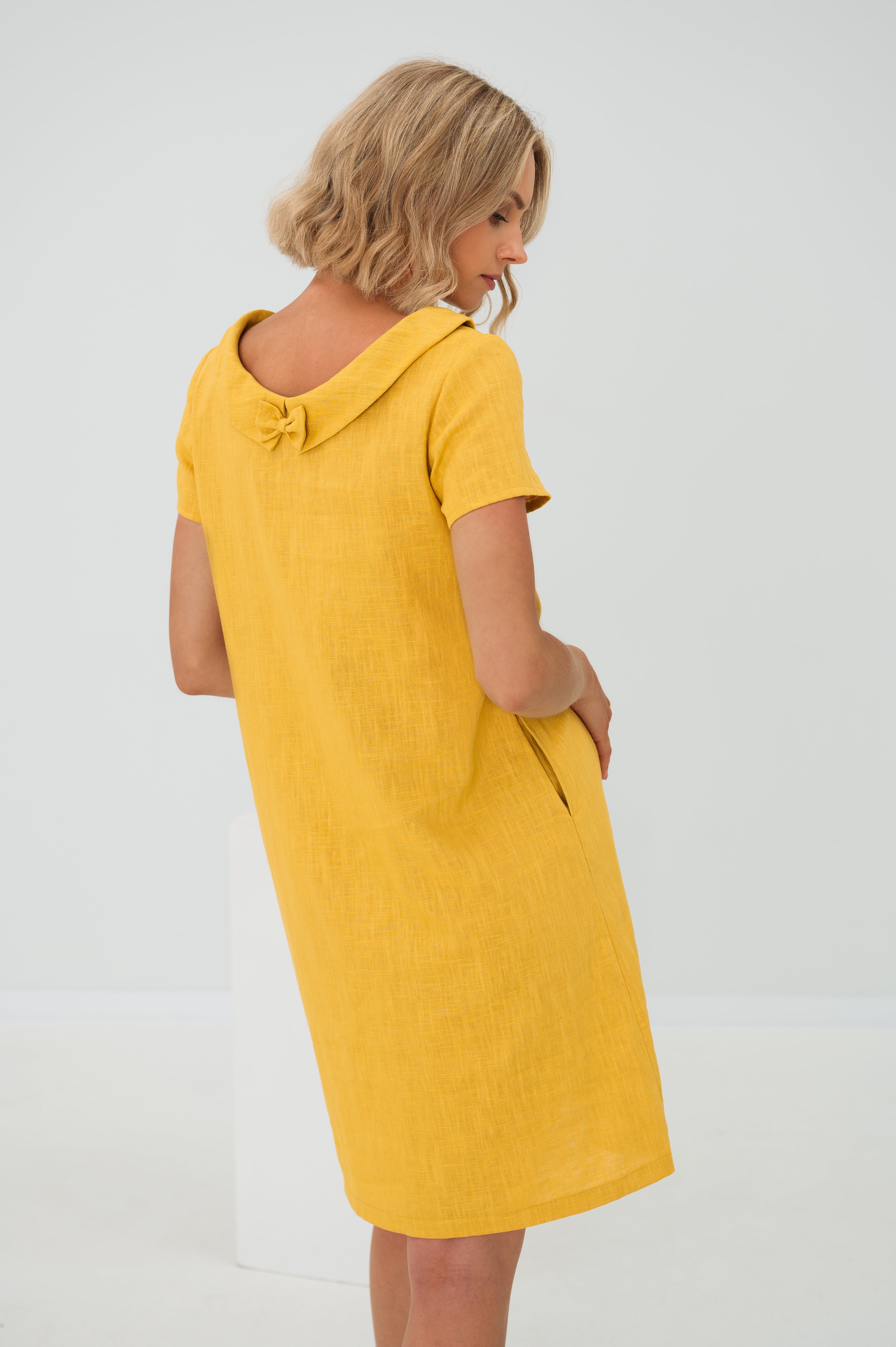 minimalist linen dress✨