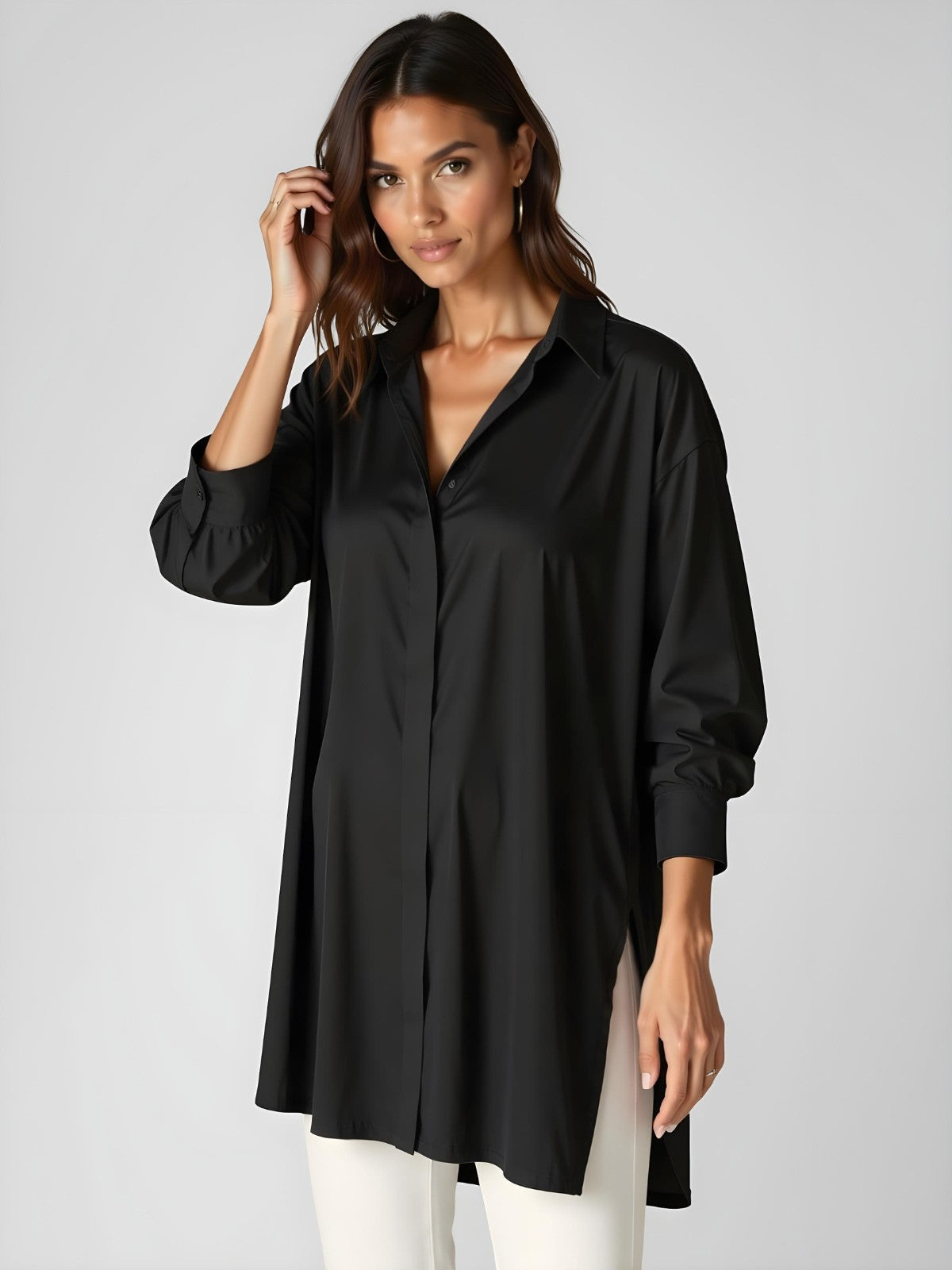 💃Everyday Oversized Shirt Dress