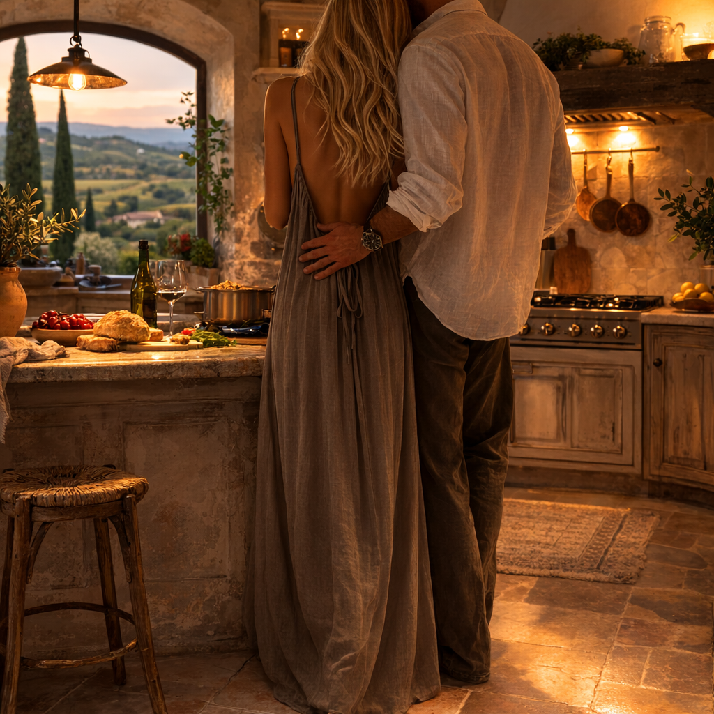 🔥Sunset Backless Maxi Dress